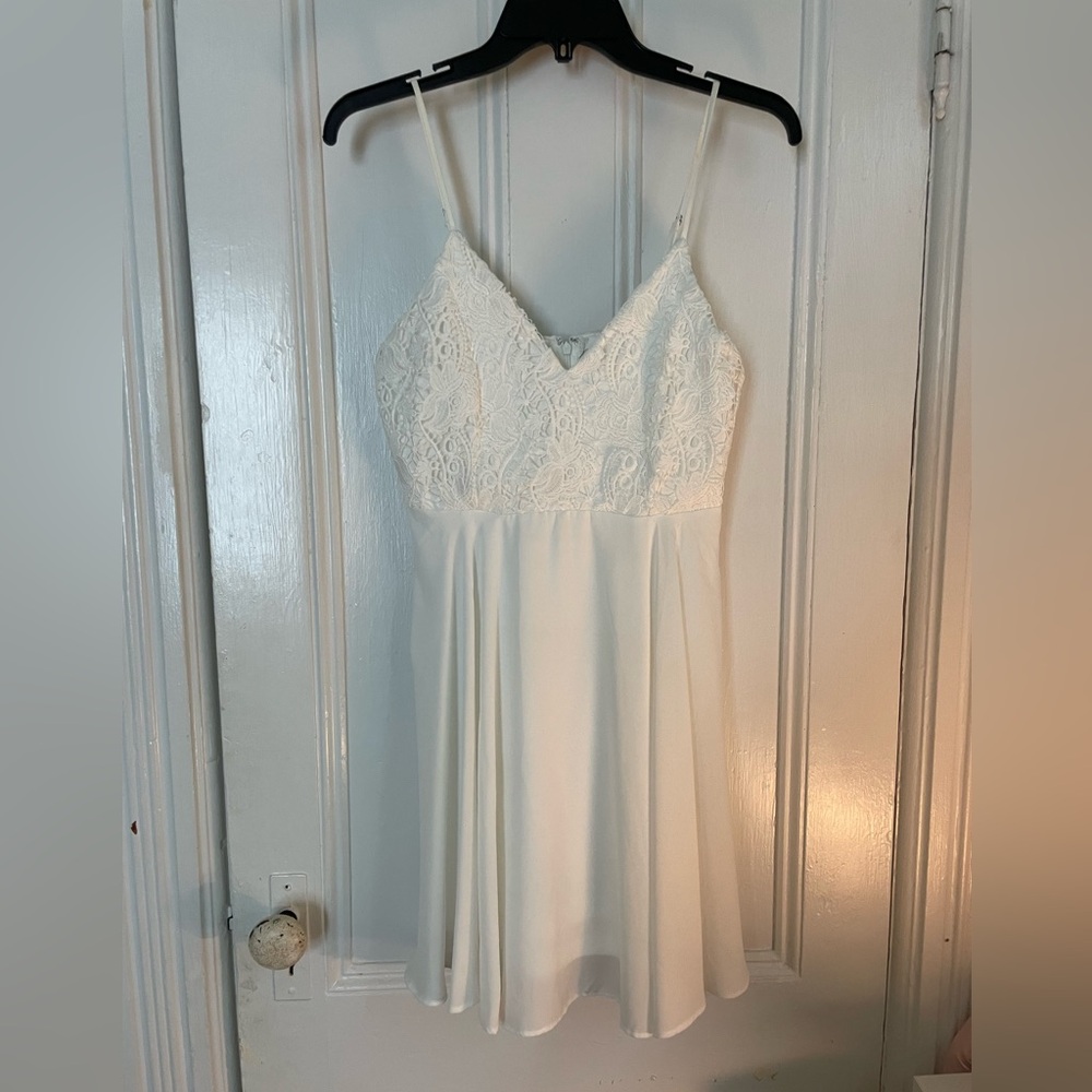 Love Tree white flowy dress
